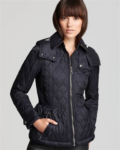 burberry brit cobfield quilted peplum jacket|burberry cashmere jacket.